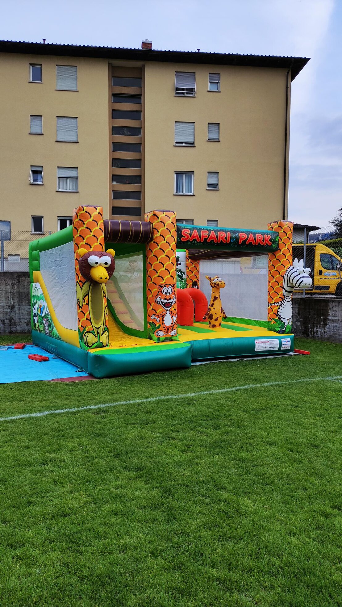 Giochi da esterno in giardino